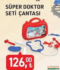 SÜPER DOKTOR SETİ ÇANTASI OYUNCAK